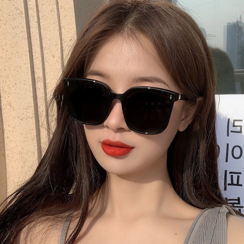 Kính Mát Gọng Ba Điểm Chống Tia UV mắt kính thời trang nam nữ form unisex phong cách Ulzzang bảo vệ mắt