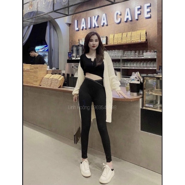 quần legging cạp cao