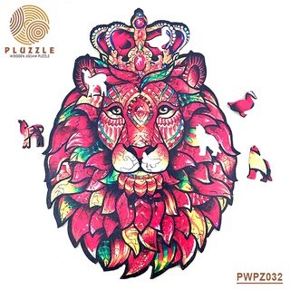 Bộ Xếp Hình Gỗ Thông Minh PLUZZLE hình Sư tử – PZ032
