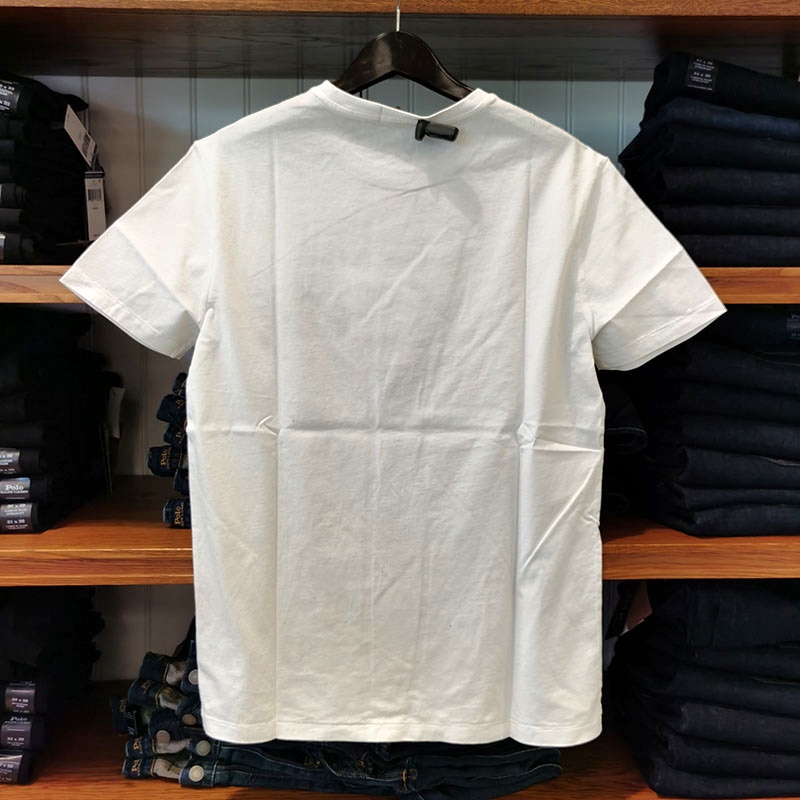 Áo polo Ralph Lauren tay ngắn chất liệu cotton thoải mái dành cho nam giới