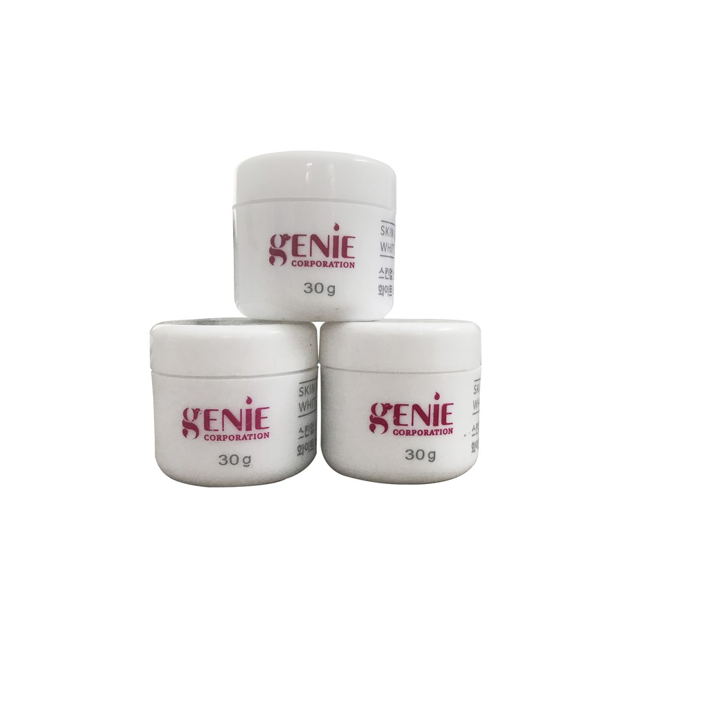 Kem Body Tinh Thể Nước GENIE SKIN UP SNOW WHITE BODY CREAM MINI 30gr