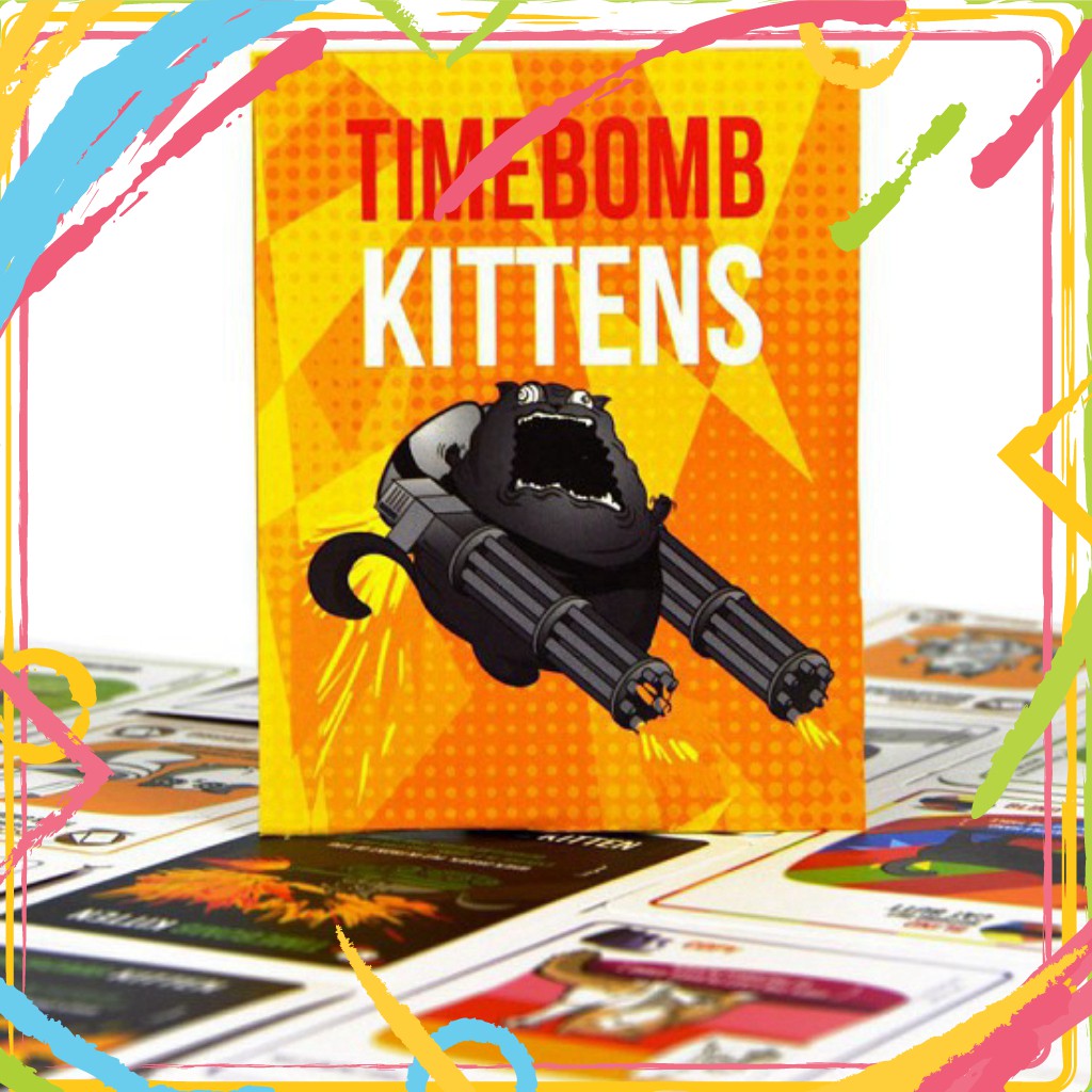 [Mã TOYNOV hoàn 20K xu đơn 50K] Trò chơi Board Game Timebomb Kittens - Mèo Nổ Bản mở rộng #4