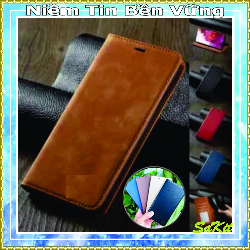Bao da may viền có ví để tền, điện thoại samsung a11, a21, a21s, a31, a51, a71 .