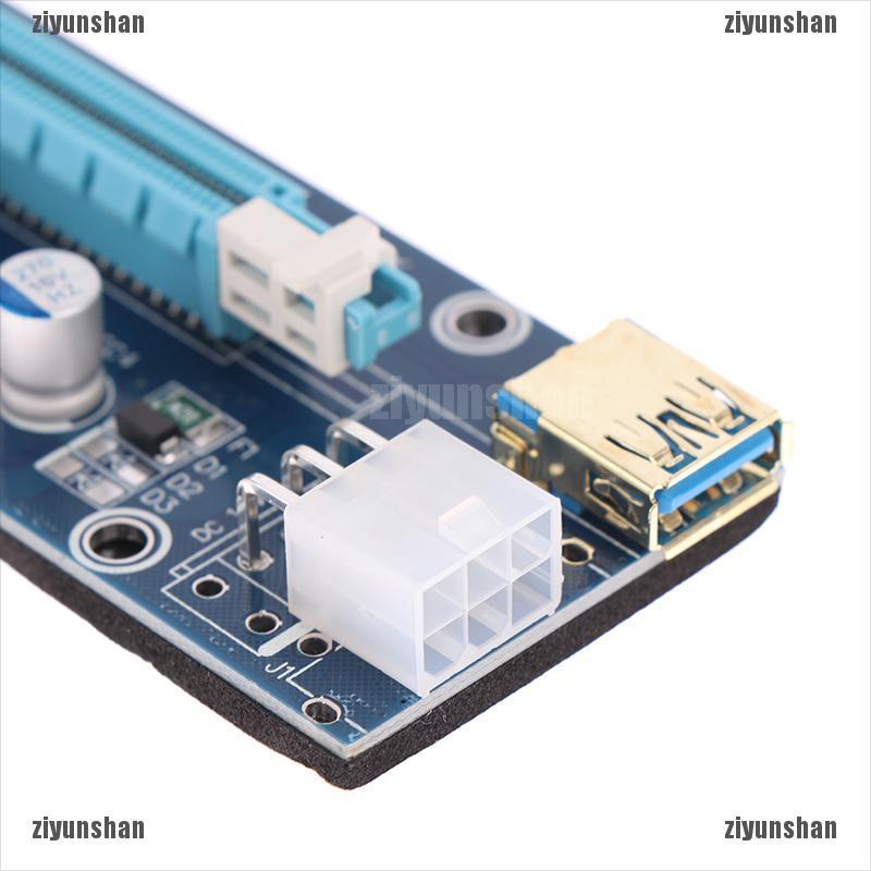 Card Mở Rộng Ver009S Usb 3.0 Pci-E Riser Express 1x Sang 16x Cho Btc Mini | BigBuy360 - bigbuy360.vn