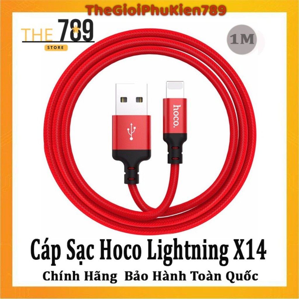 Cáp Sạc Hoco X14 Chính Hãng Cho Điện Thoại IPad Pin Dự Phòng Cáp Sạc Tai nghe Bluetooth Airpods IPhone | WebRaoVat - webraovat.net.vn