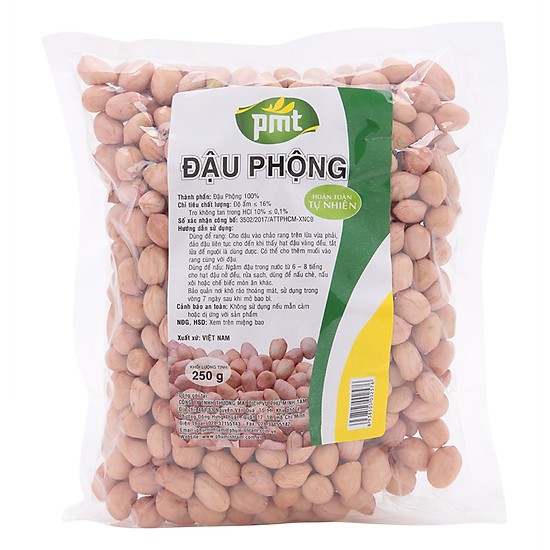 Đậu phộng Phú Minh Tâm 250g date: 10/2022