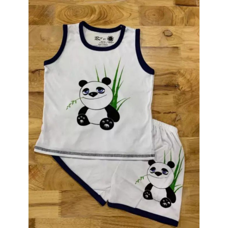 Bộ thun cotton sát nách của CTY Minh Long Hưng.Size 4kg đến 45kg