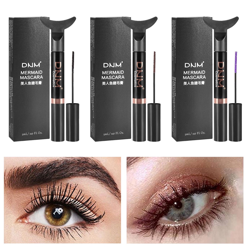 Mascara Đuôi Nàng Tiên Cá DNM Chống Nước Lâu Phai Cho Hàng Mi Dày Và Cong Vút