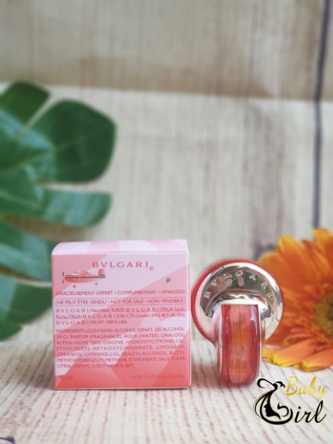 Nước Hoa Mini Nữ BVLGARI OMNIA CORAL 5ml