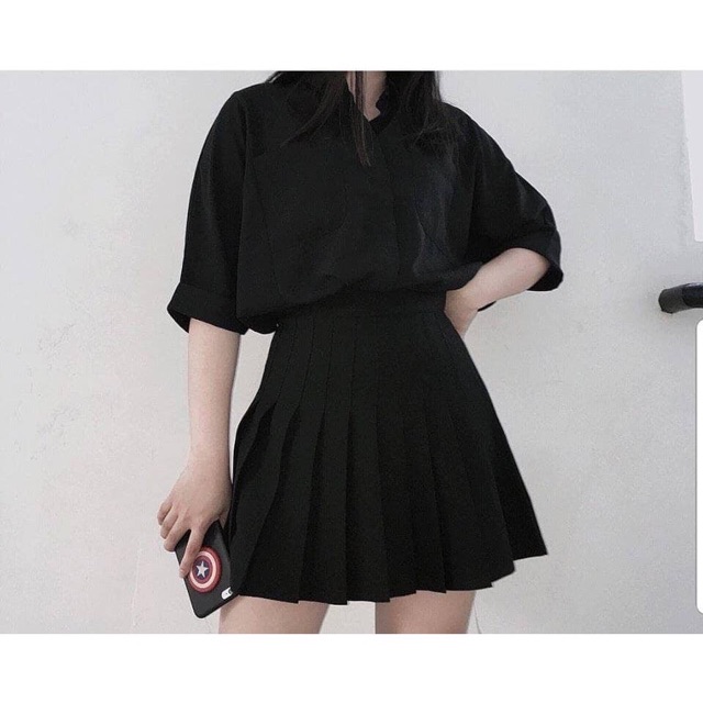 Chân Váy Tennis Xếp Ly Vải UMI - Mã 444