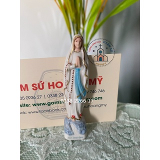 tượng công giáo Mẹ lộ đức 7cm