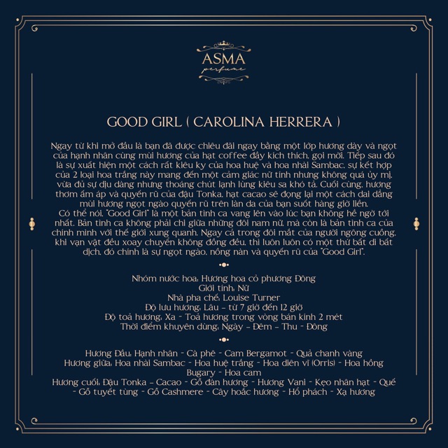Nước hoa mini 20ml GOODGIRL | BigBuy360 - bigbuy360.vn
