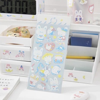 Stickers hình thỏ trắng dễ thương
