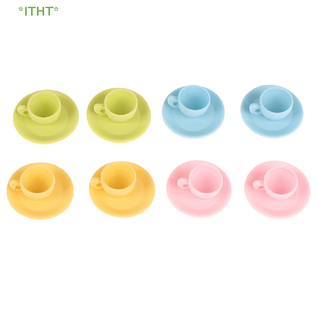 Set 2 Ly Cà Phê Mini Xinh Xắn Cho Nhà Búp Bê Mới