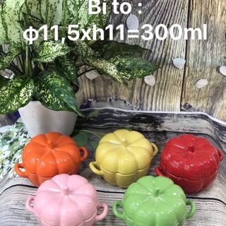 BÁT GỐM HÌNH BÍ NGÔ BÁT TRÀNG