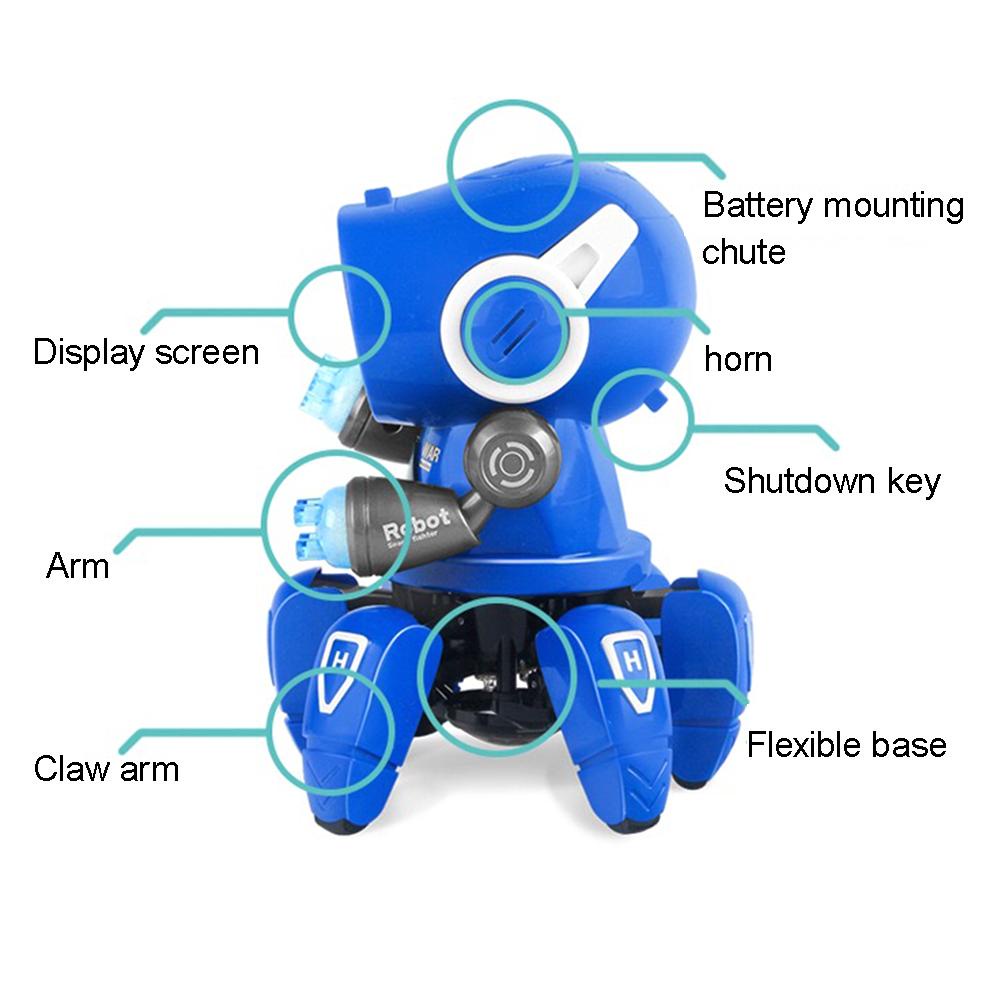 Đồ Chơi Trẻ Em Robot Biết Phát Sáng Và Nhảy Múa Theo Nhạc