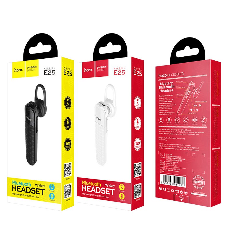 HOCO E25 - TAI NGHE BLUETOOTH CHÍNH HÃNG HOCO