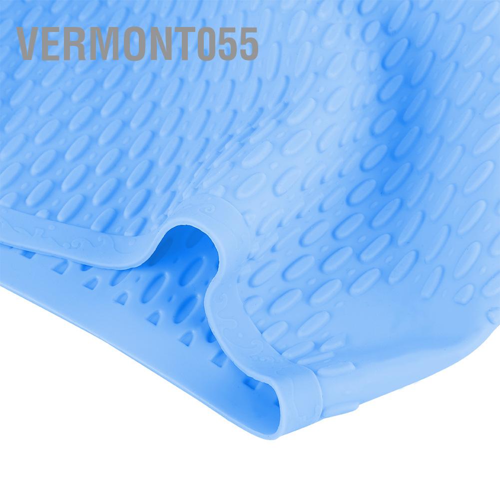 Hàng Hot Mũ bơi silicon Unisex Linh hoạt chống thấm nước Mũ bơi cho người lớn Mũ bơi Hàng giao ngayVermont055