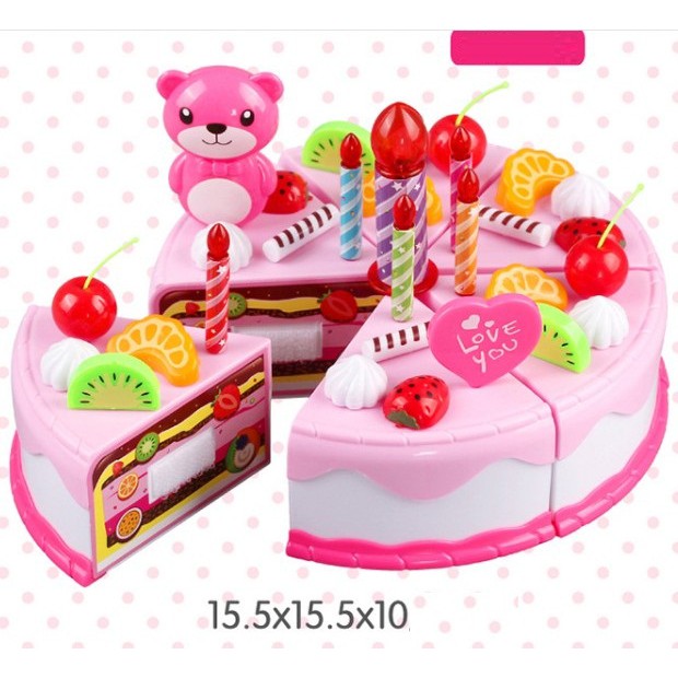 Bộ đồ chơi cắt bánh sinh nhật 80 chi tiết