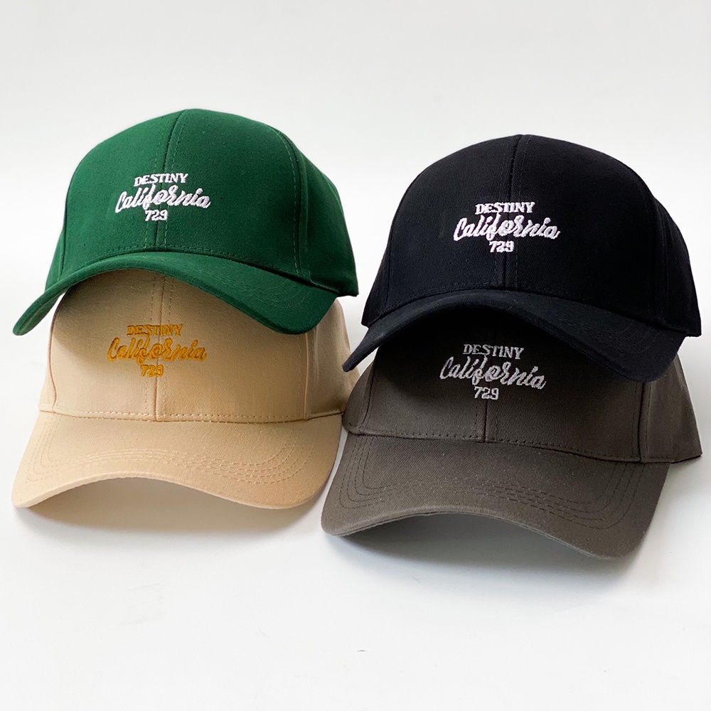 Mũ lưỡi trai thời trang nam nữ thêu chữ  California 729 phong cách nón kết đẹp AH1669