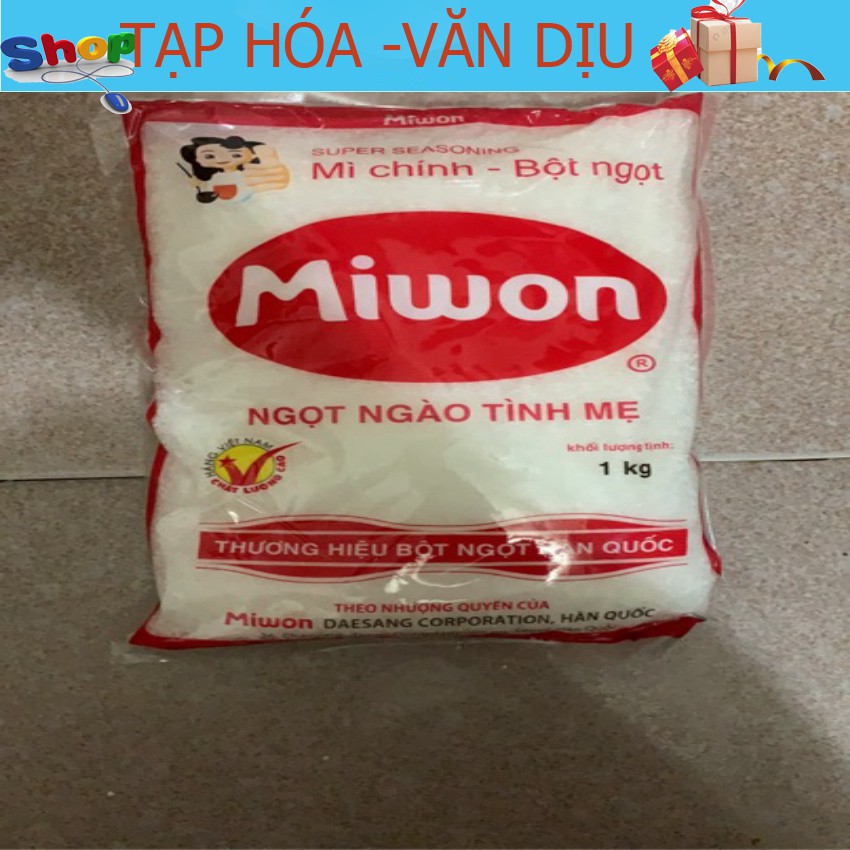 Mì chính MIWON hạt to 1kg  ✅còn hàng ✅ tạp hóa Văn Dịu