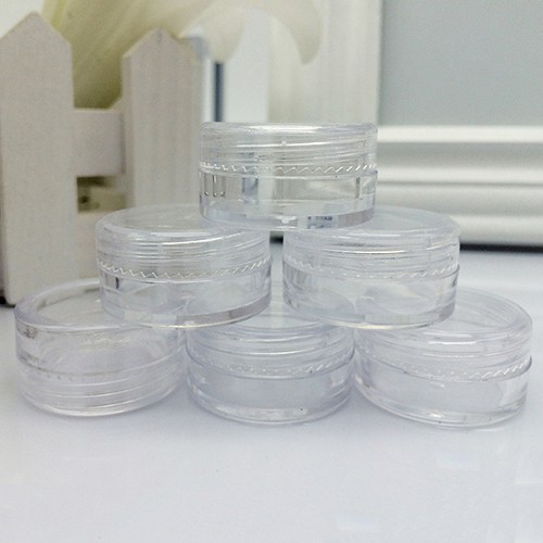 Set 50 Hộp Nhựa Đựng Mẫu Thử Mỹ Phẩm 5 Gram