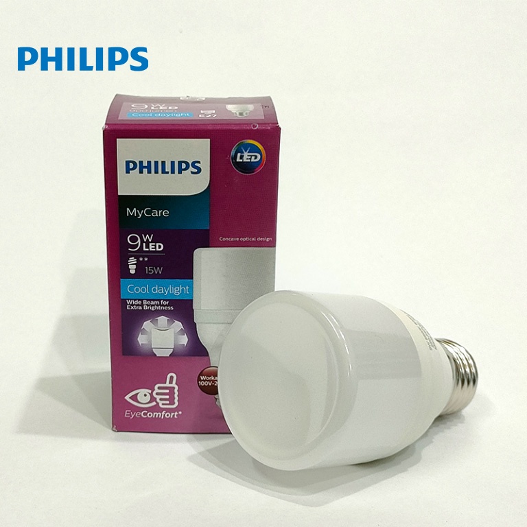 Bóng đèn LEDBright Philips 9W-11W-13W-15W-17W E27 ánh sáng Trắng  – Vàng ấm  230V