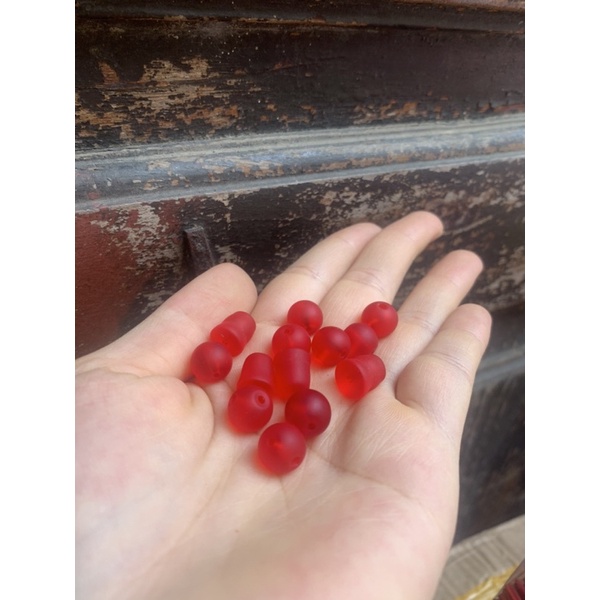 Mẫu châu bằng liuli để xâu chuỗi vòng, hạt 3 lỗ