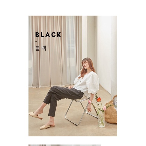 Quần baggy linen xuất Hàn xịn