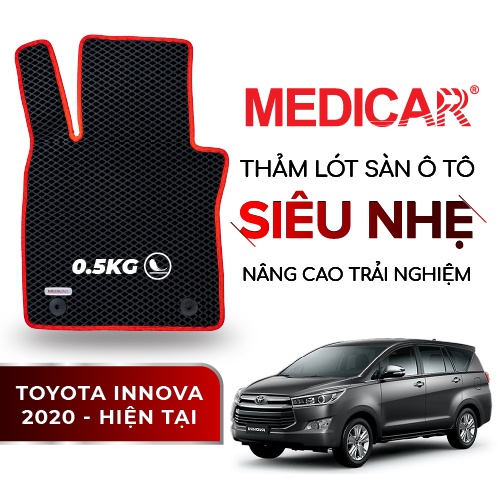 MEDICAR - Thảm Lót Sàn ô tô Toyota Innova (2020 - Hiện tại)