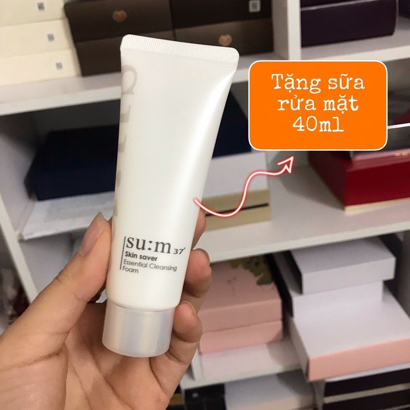 [100ml]Sét kem chống nắng sum:37 Sun Away Multi và Cooling Effect Sun Block SPF 50 /PA +++