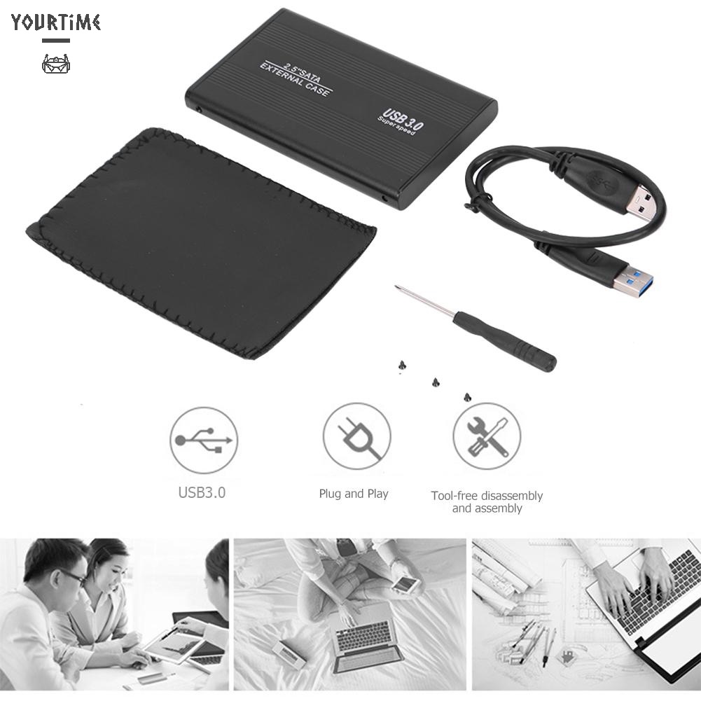 Hộp đựng ổ cứng ngoài 2.5 inch USB 3.0 sang SATA 6Gbps SSD