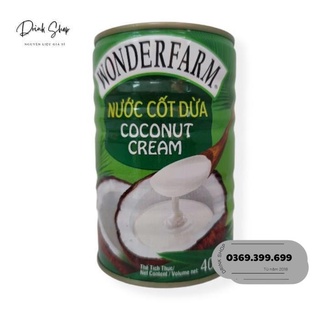 Nước cốt dừa Wonderfarm 400ml