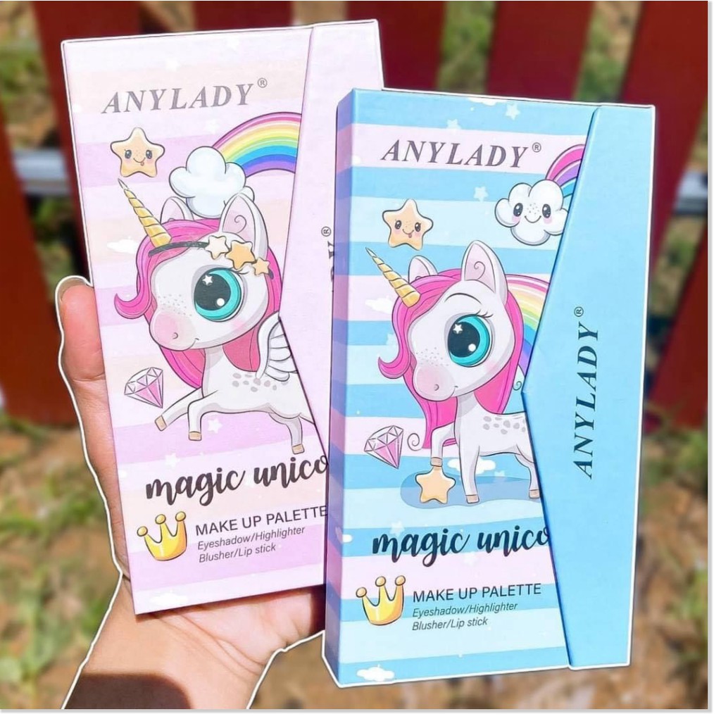 Bảng ví trang điểm đa năng Any Lady Magic Unicorn  con ngựa 31 ô vuông