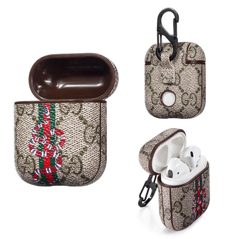 Vỏ bảo vệ hộp đựng tai nghe Airpods họa tiết Gucci đẹp mắt | BigBuy360 - bigbuy360.vn