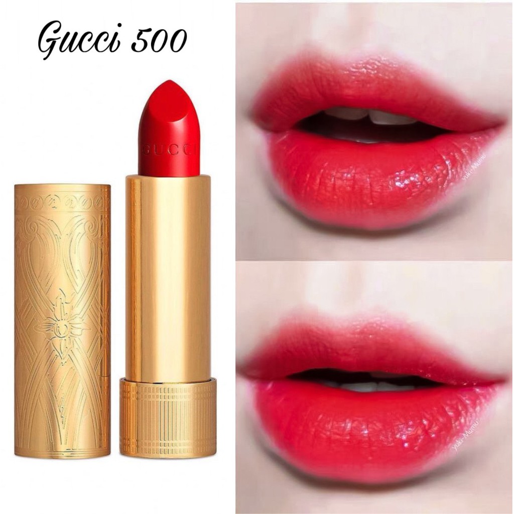 Son Gucci Rouge Matte Lipstick, Gucci Matte, Satin Full size, Hàng Chính Hãng | BigBuy360 - bigbuy360.vn