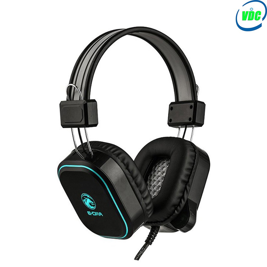 Tai nghe chuyên game E-DRA EH401 - Giá siêu rẻ, siêu chất lượng - Đèn led RGB - Cổng 3.5 - Dùng được cho điện thoại