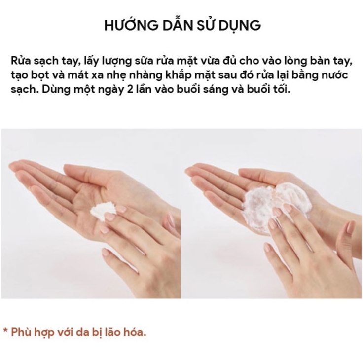 Sữa Rửa Mặt Collagen Hàn Quốc WHISIS Collagen Intensive Foam Cleansing 120ml