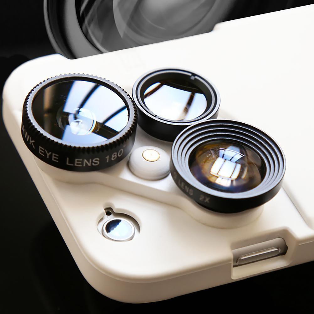 Lens fisheye cho điện thoại iPhone 6 plus 7 plus