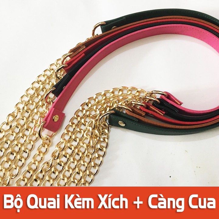 Bộ Quai Da kèm xích + càng cua