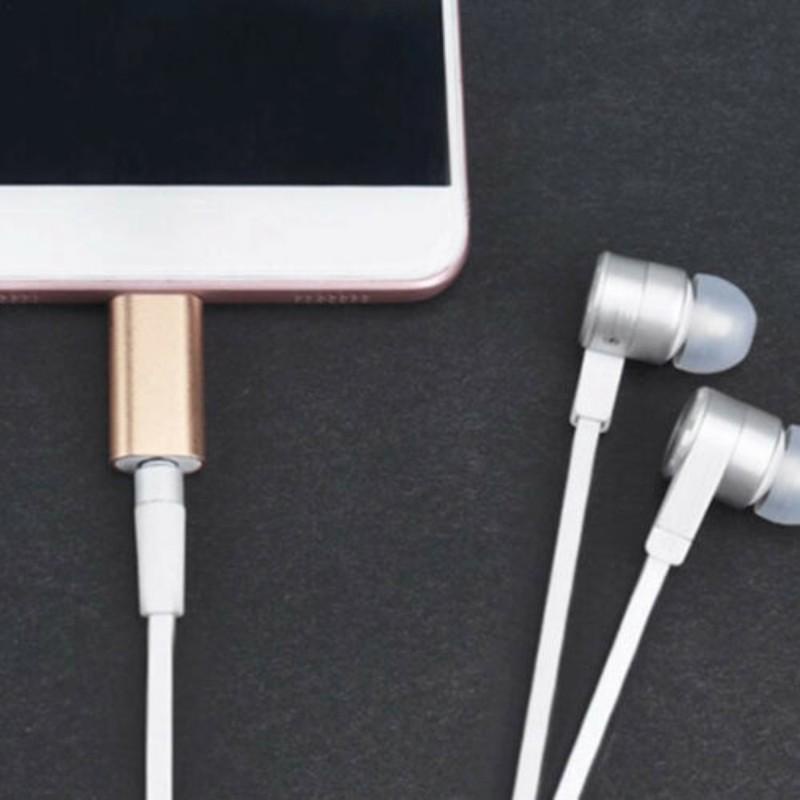 Giắc chuyển đổi âm thanh ELOUGH từ type-c sang 3.5mm aux