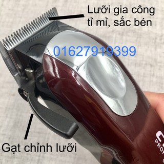 (tặng kèm củ sạc) Tông đơ cắt tóc cao cấp PRO-907