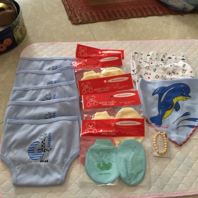 Set 14 món đồ cho bé trai