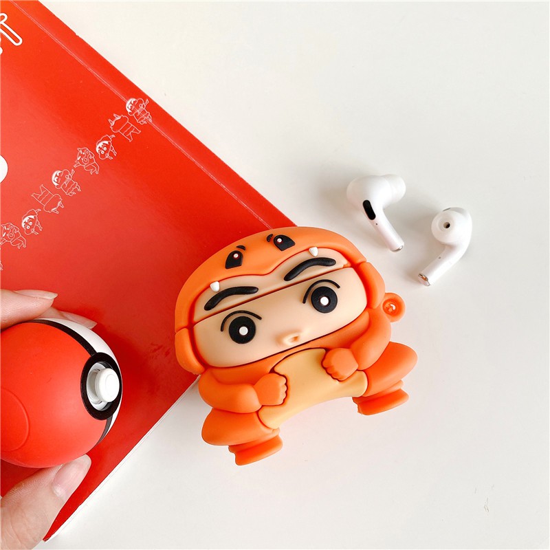 Ốp silicon hình Pokemon bảo vệ cho AirPods Pro AirPods 1/2 airPods | BigBuy360 - bigbuy360.vn