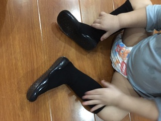 [Boot] Giày Bún cổ cao ống boot cho bé .6572