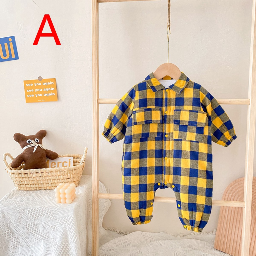 Sanlutoz Bộ Áo Liền Quần Tay Dài Chất Liệu Cotton Thời Trang Mùa Đông Cho Bé Gái