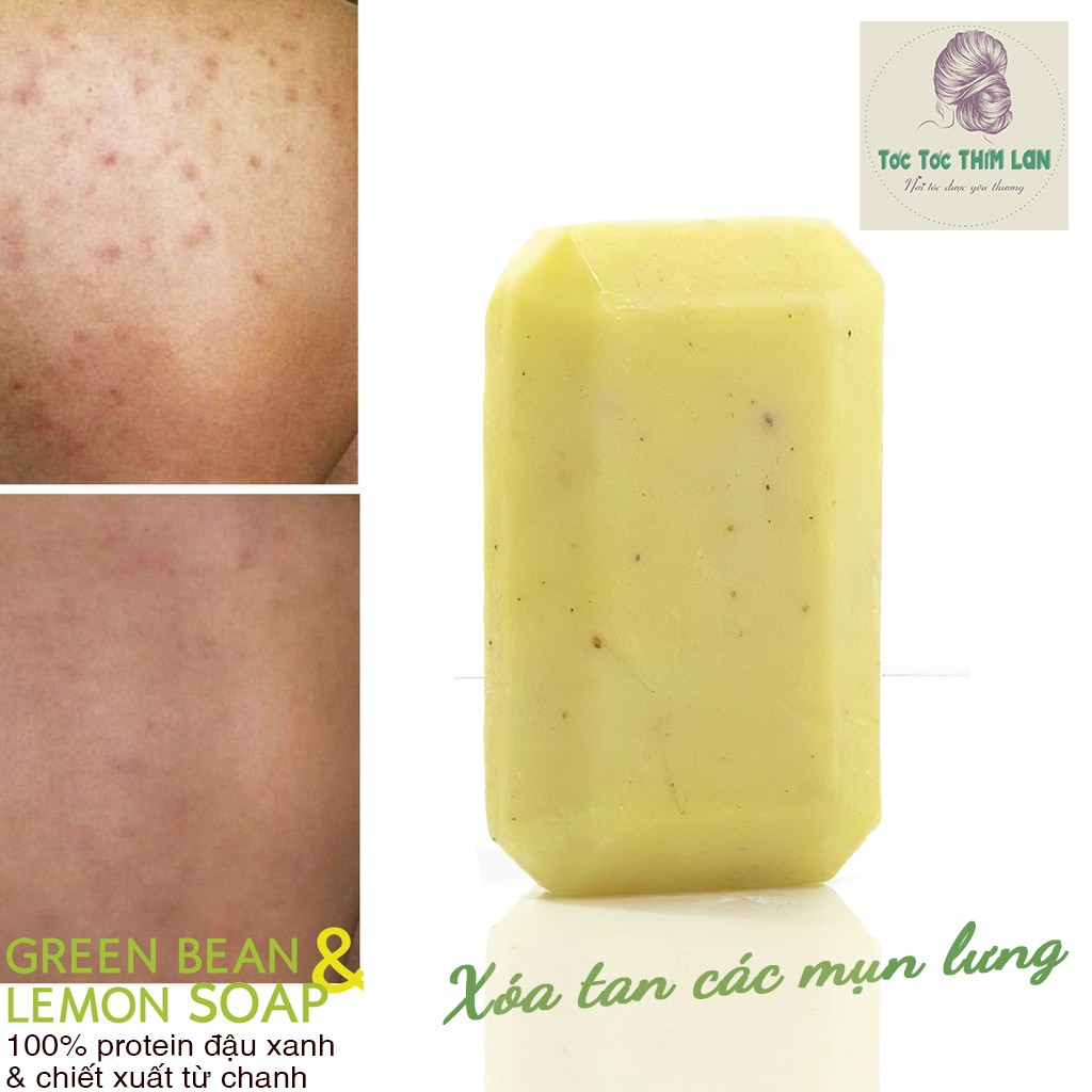 Xà Phòng 100% Protein Đậu Xanh Và Chiết Xuất Từ Chanh "Care Skin" - Thái Lan - 100g [Green Bean & Lemon Soap] | BigBuy360 - bigbuy360.vn