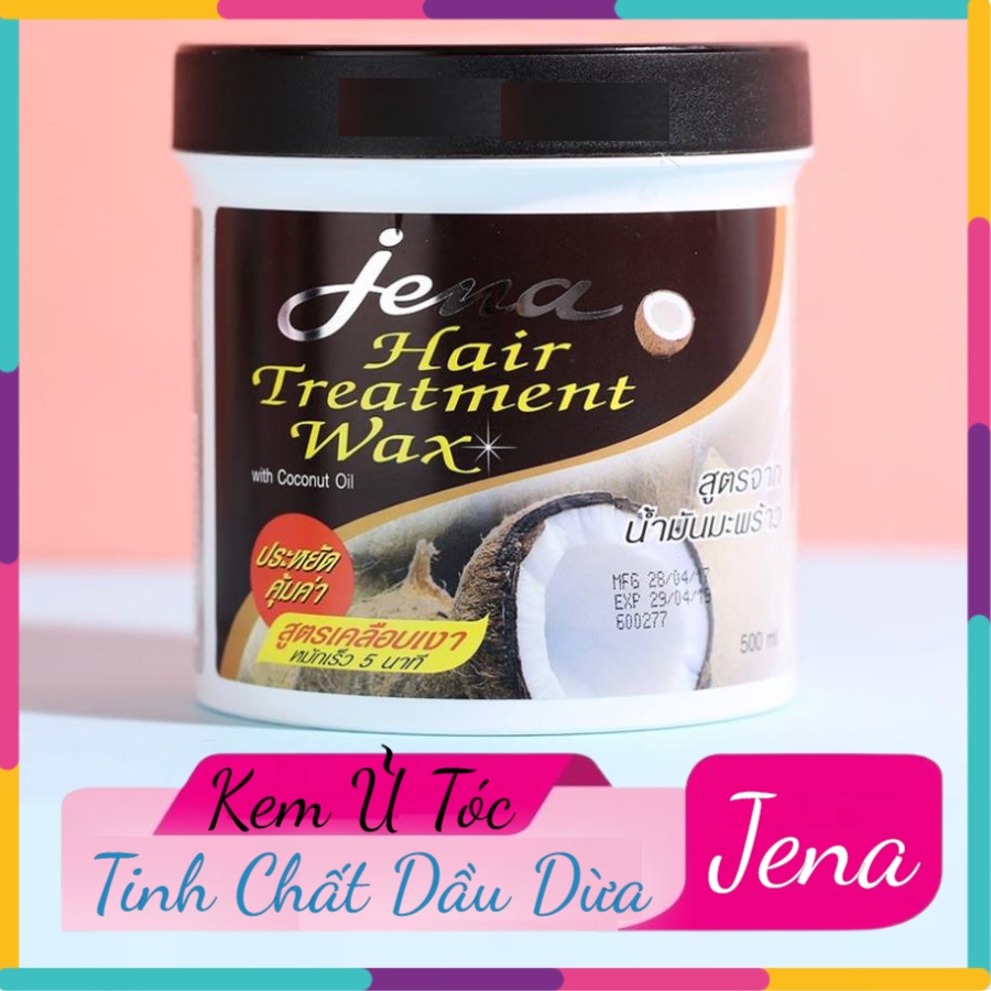 Kem Ủ Tóc Dừa Già Jena Coconut Hair Treatment Wax - Thái Lan