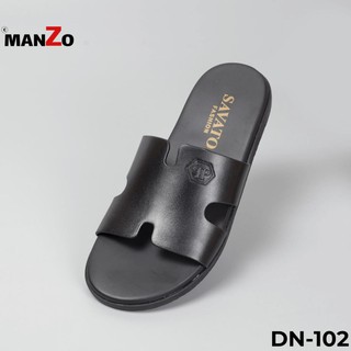 [DA THẬT] Dép nam da bò cao cấp - Manzo 102