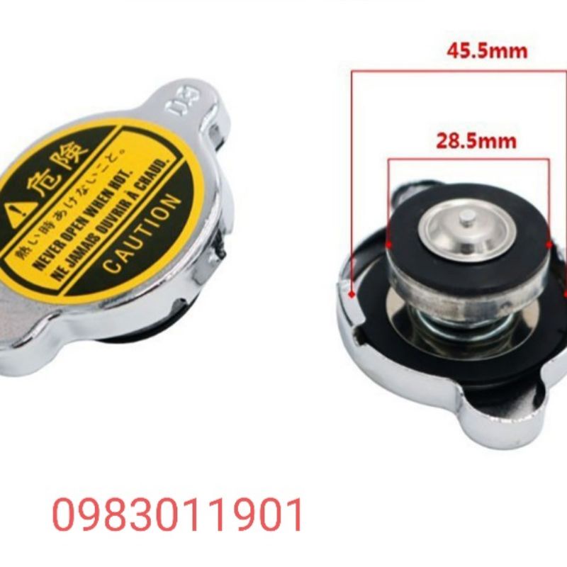 Nắp két nước ô tô, xe máy, xe tải nhỏ